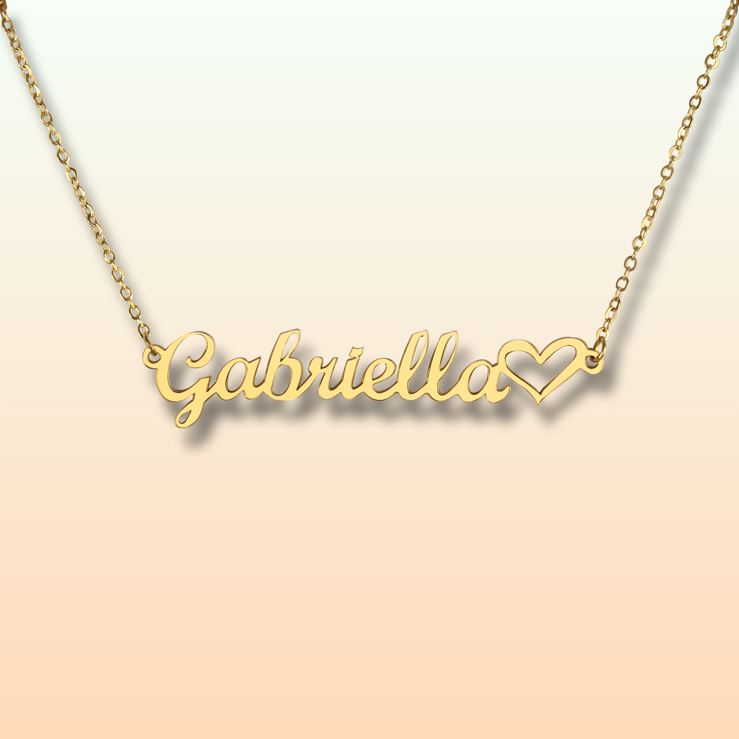 Collier Prénom Coeur