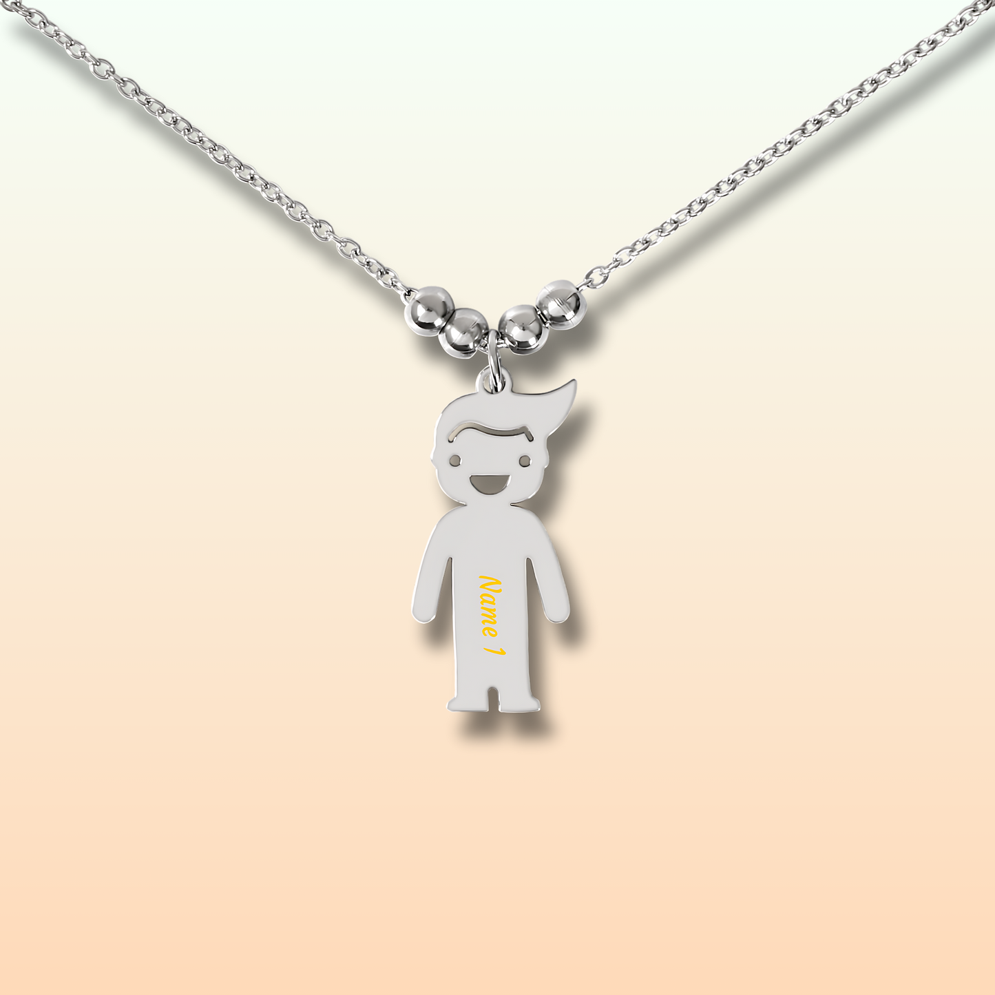Collar con dijes para niños