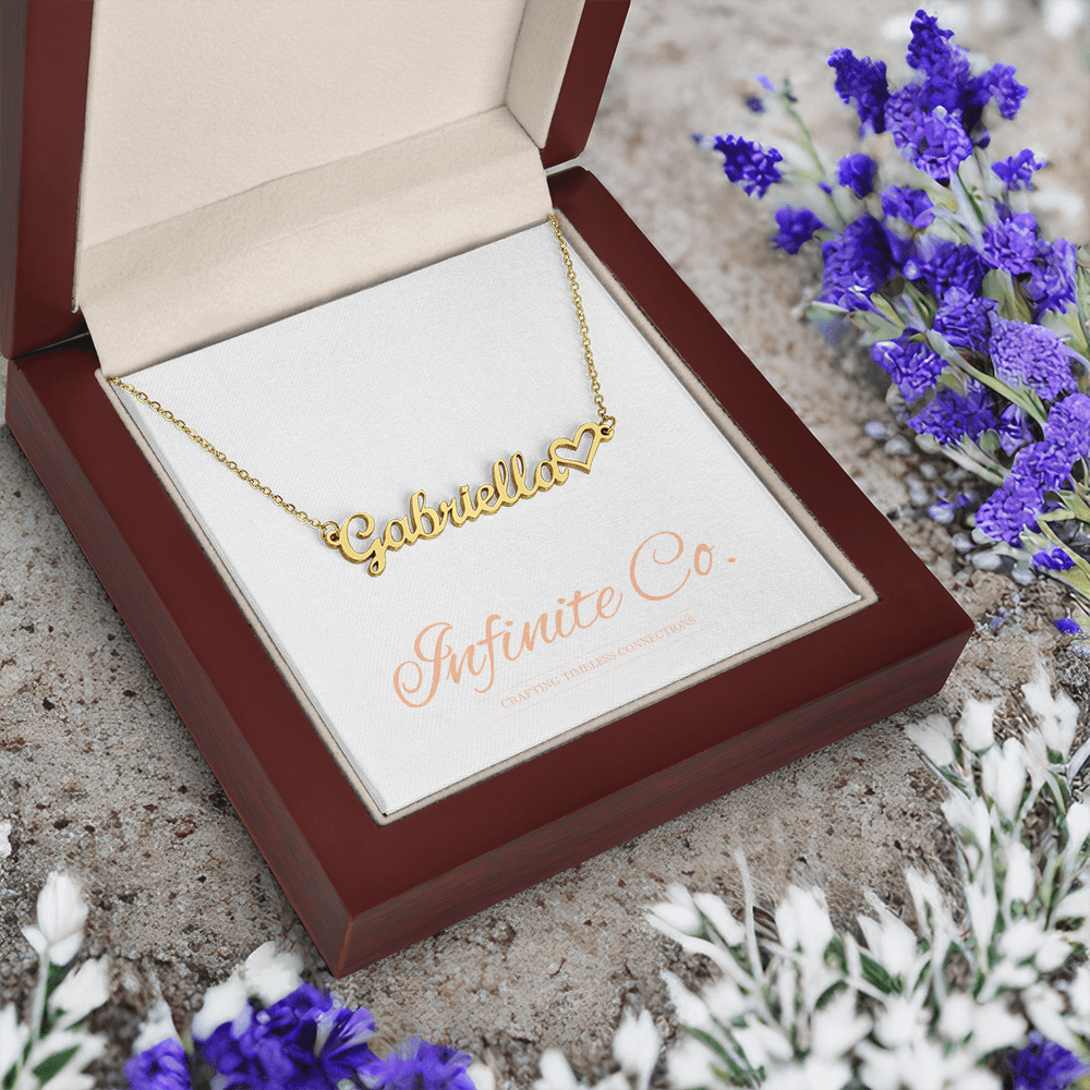 Collier Prénom Coeur