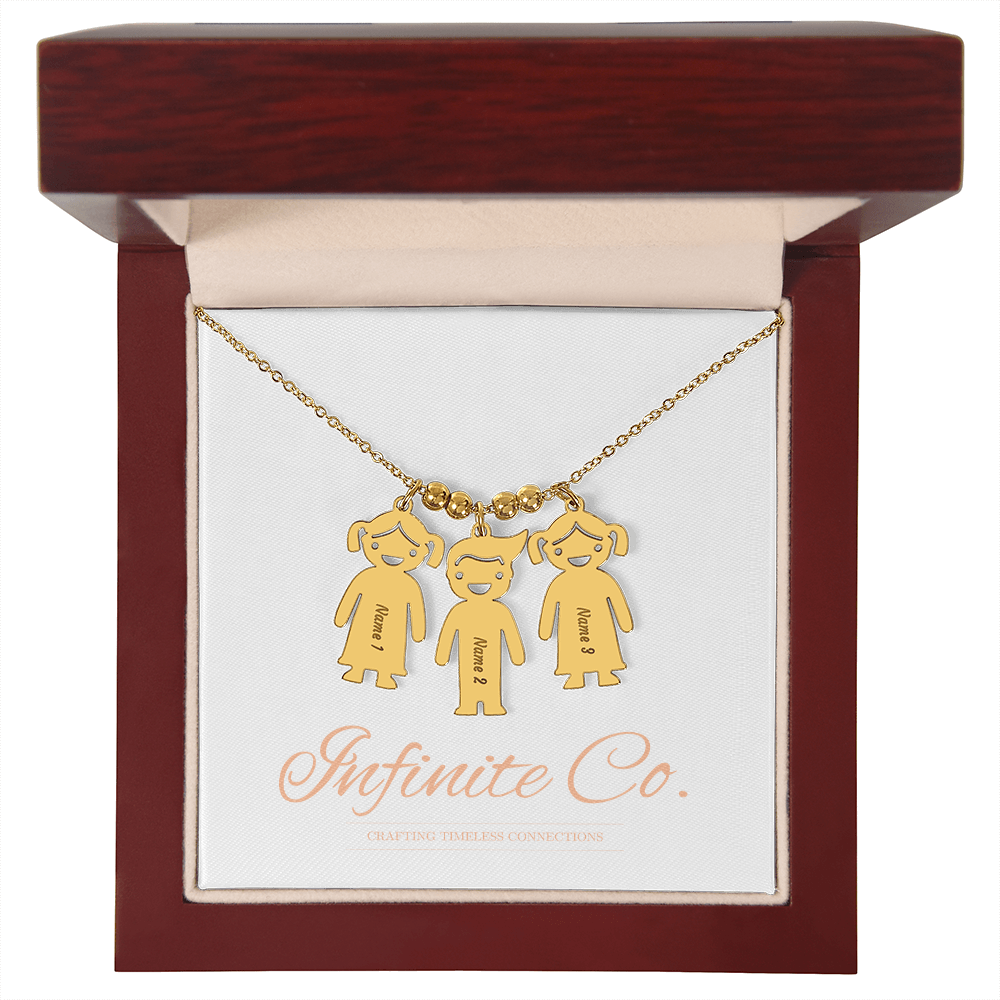 Collar con dijes para niños