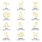 Zodiac Sign Necklace - Infinite Co.