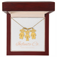 Collar con dijes para niños